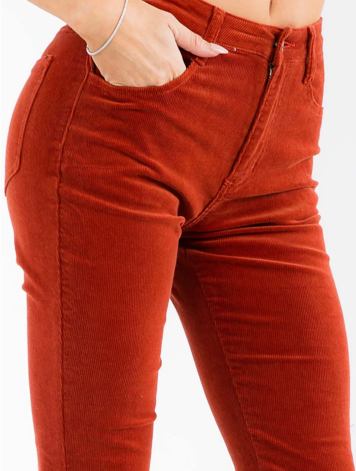 Rust Corduroy Bells