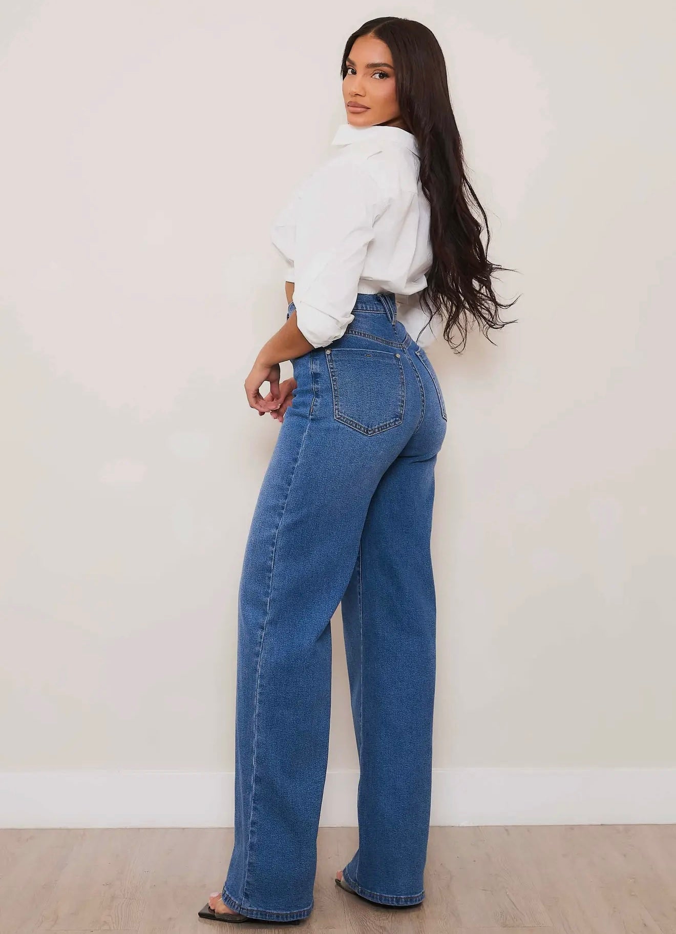 Wide Leg - Rigid with Comfort Stretch
