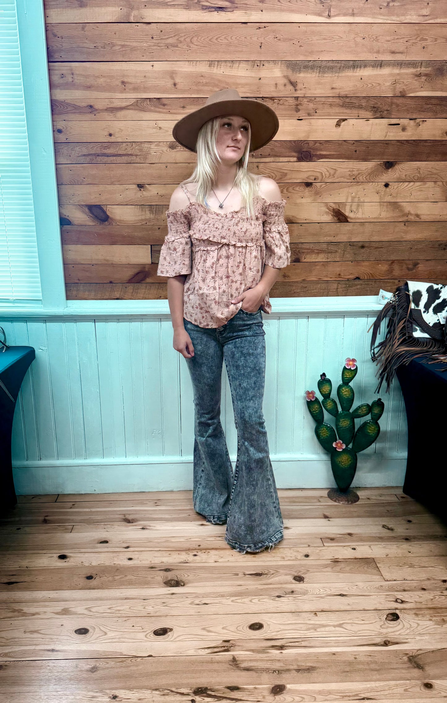 The Bella off the shoulder top