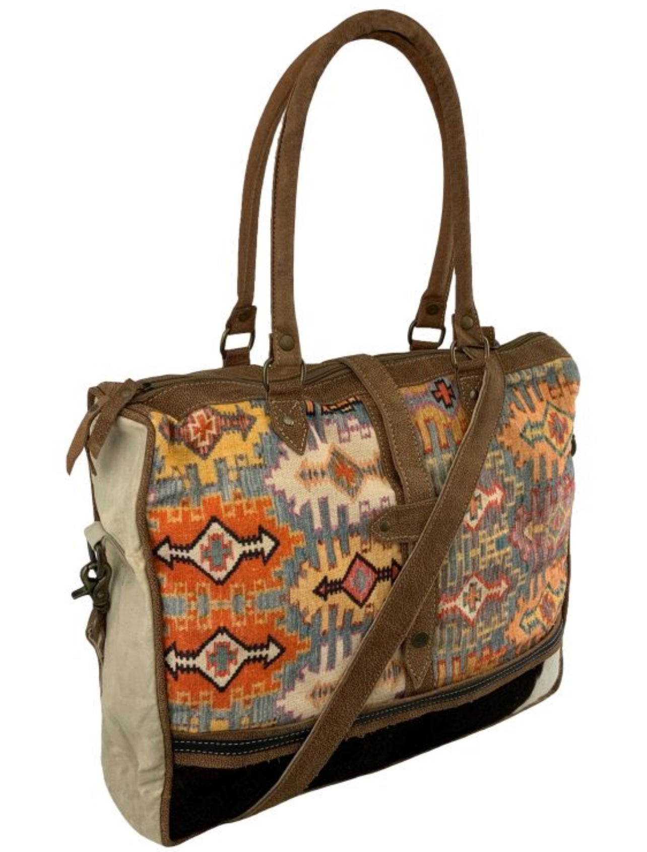Klassy Cowgirl Southwest
Brights Upcycled Weekender
Tote Bag PREORDER