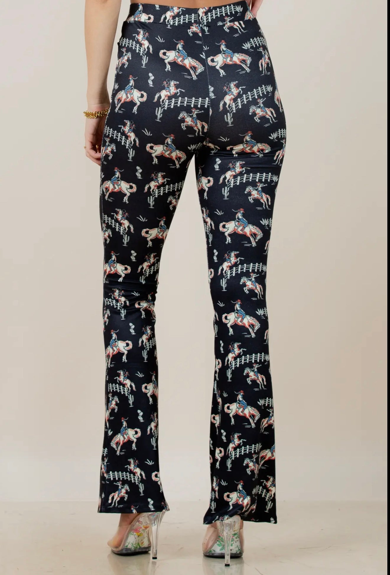 Jump Horse Jump Print Pants