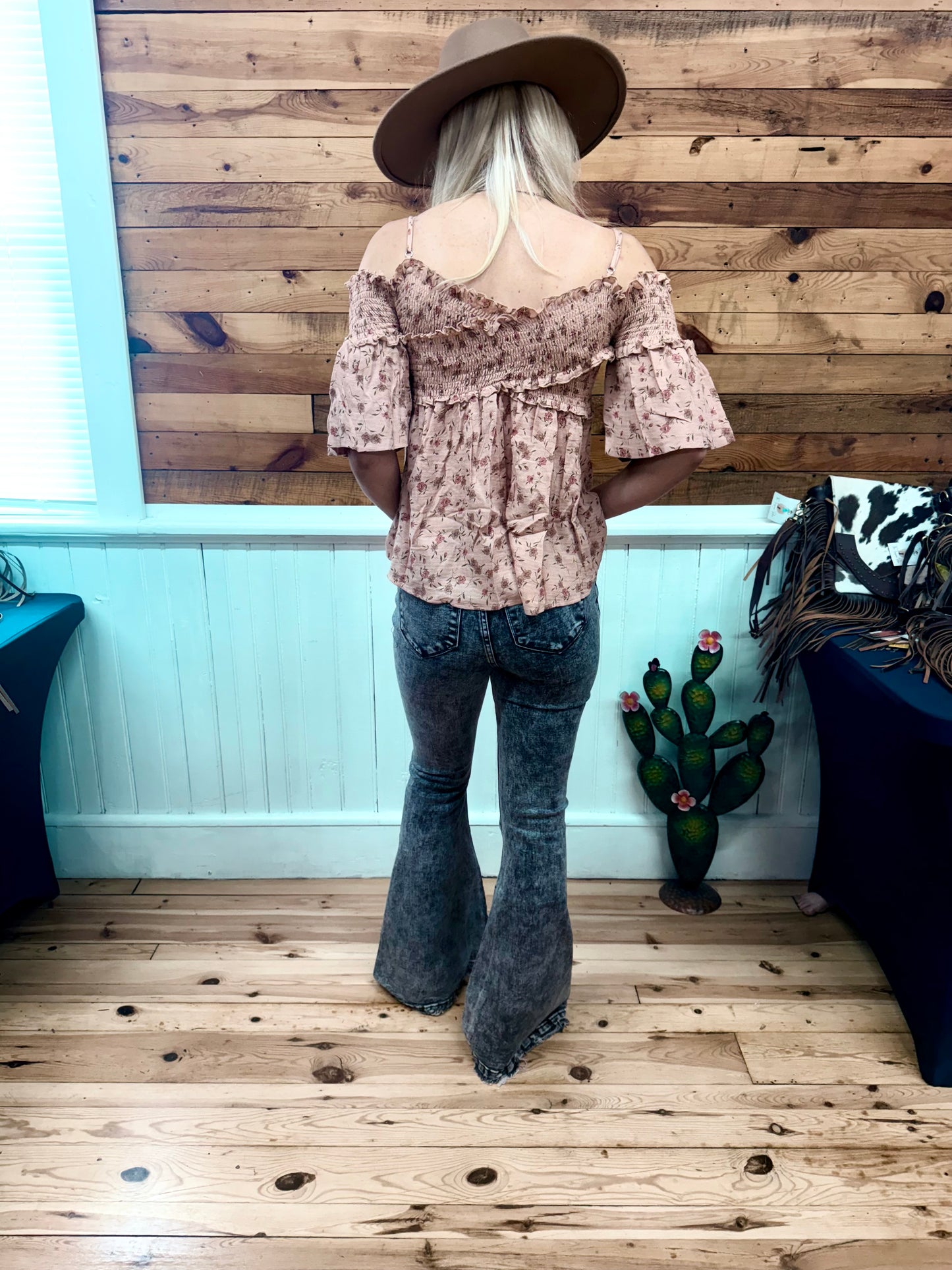 The Bella off the shoulder top