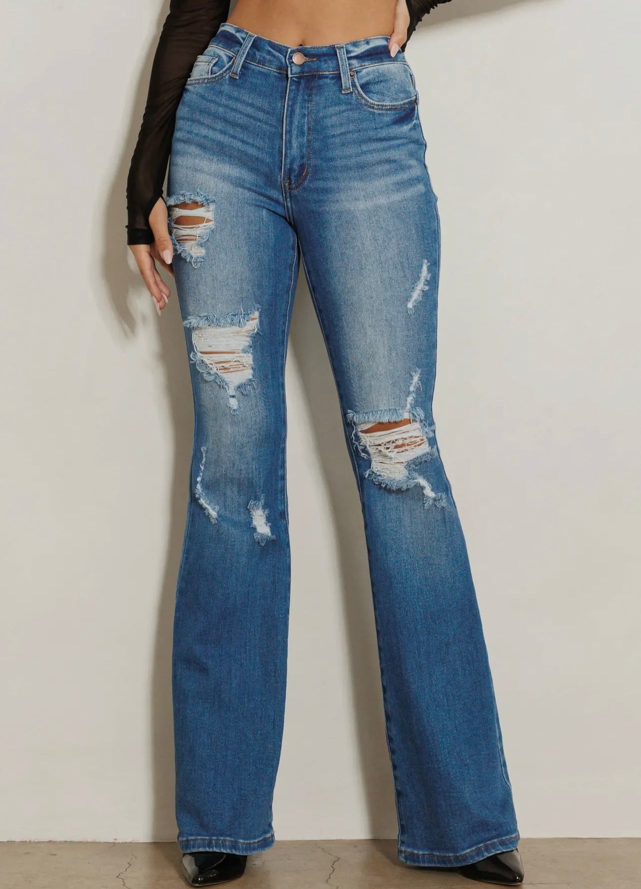 Nicks Flare Jeans