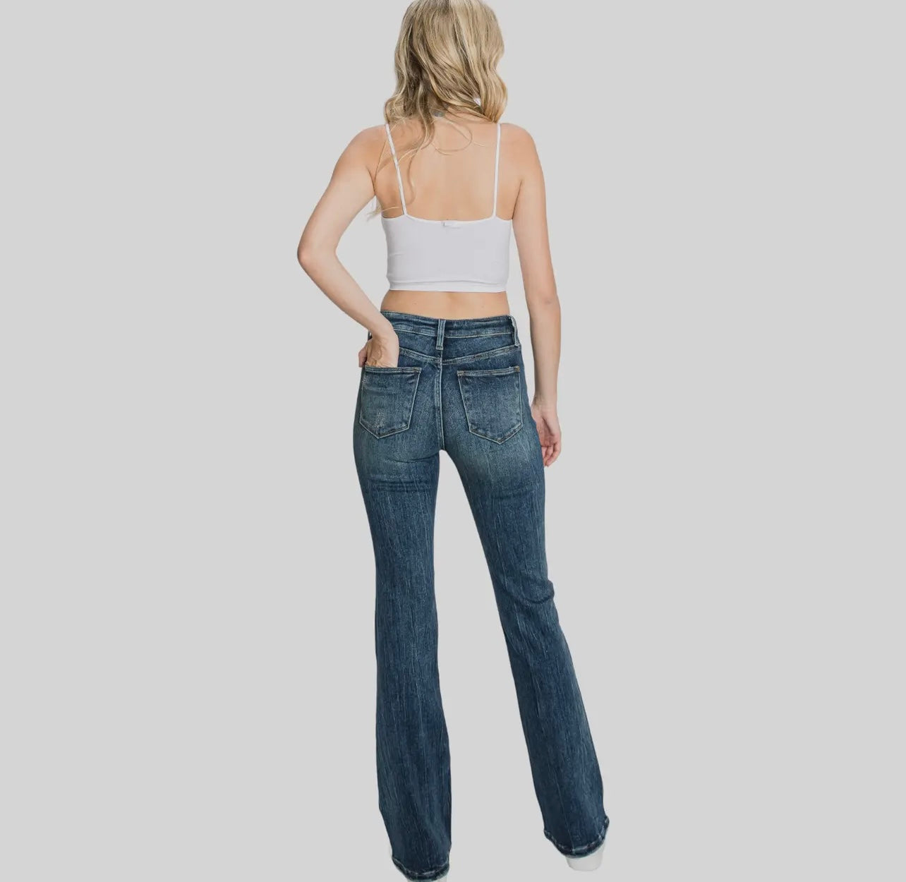 Petra153 Mid Rise Stretch Classic
Bootcut Jeans