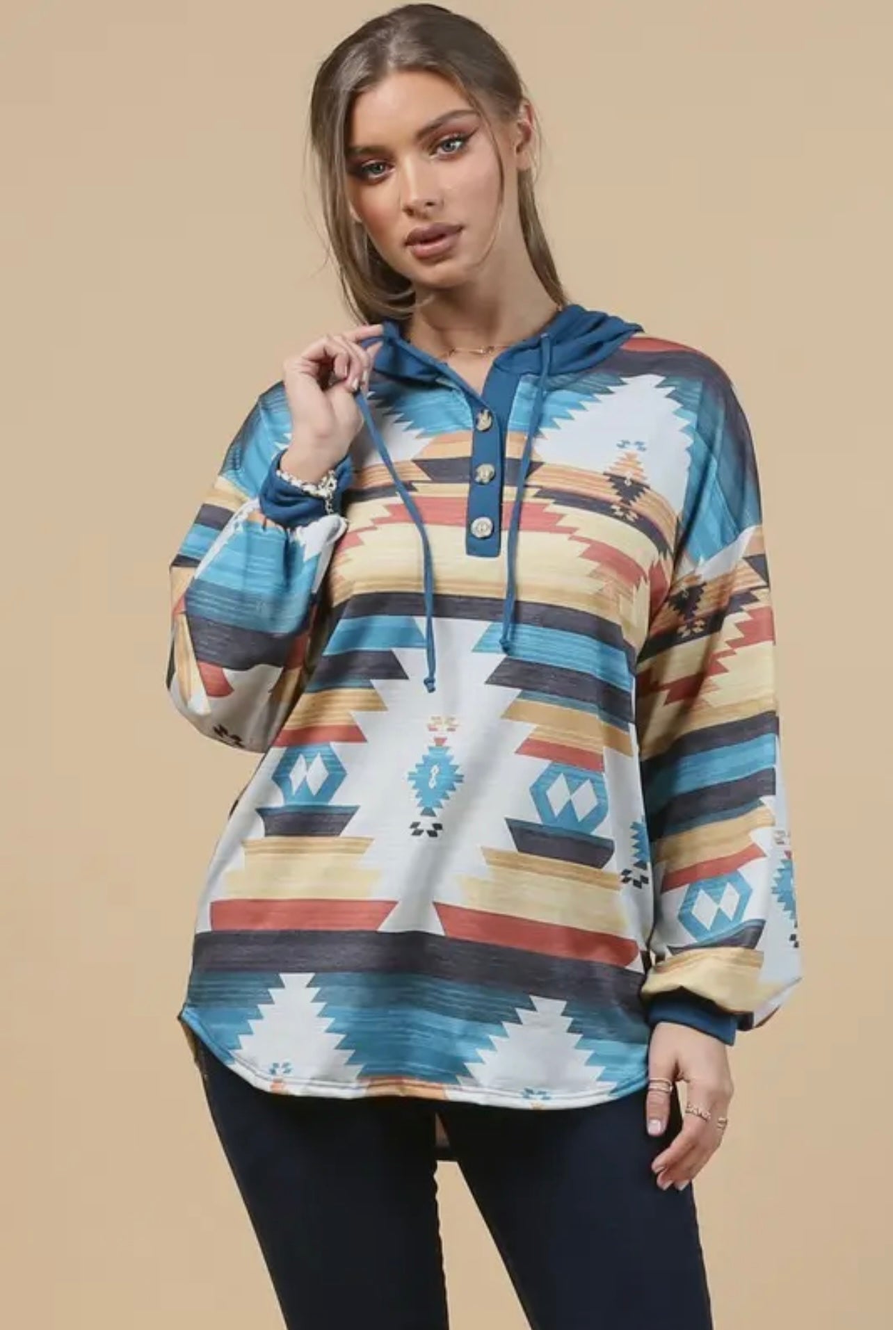 The Teal Danni Top
