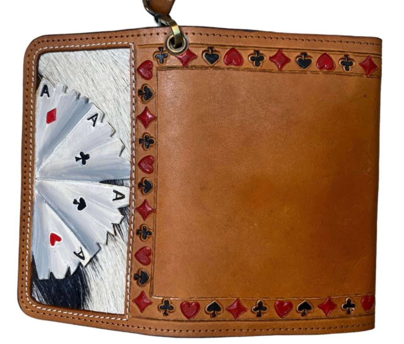 Klassy Cowgirl Leather
Clutch Phone Wallet - 'Four of a Kind' PREORDER