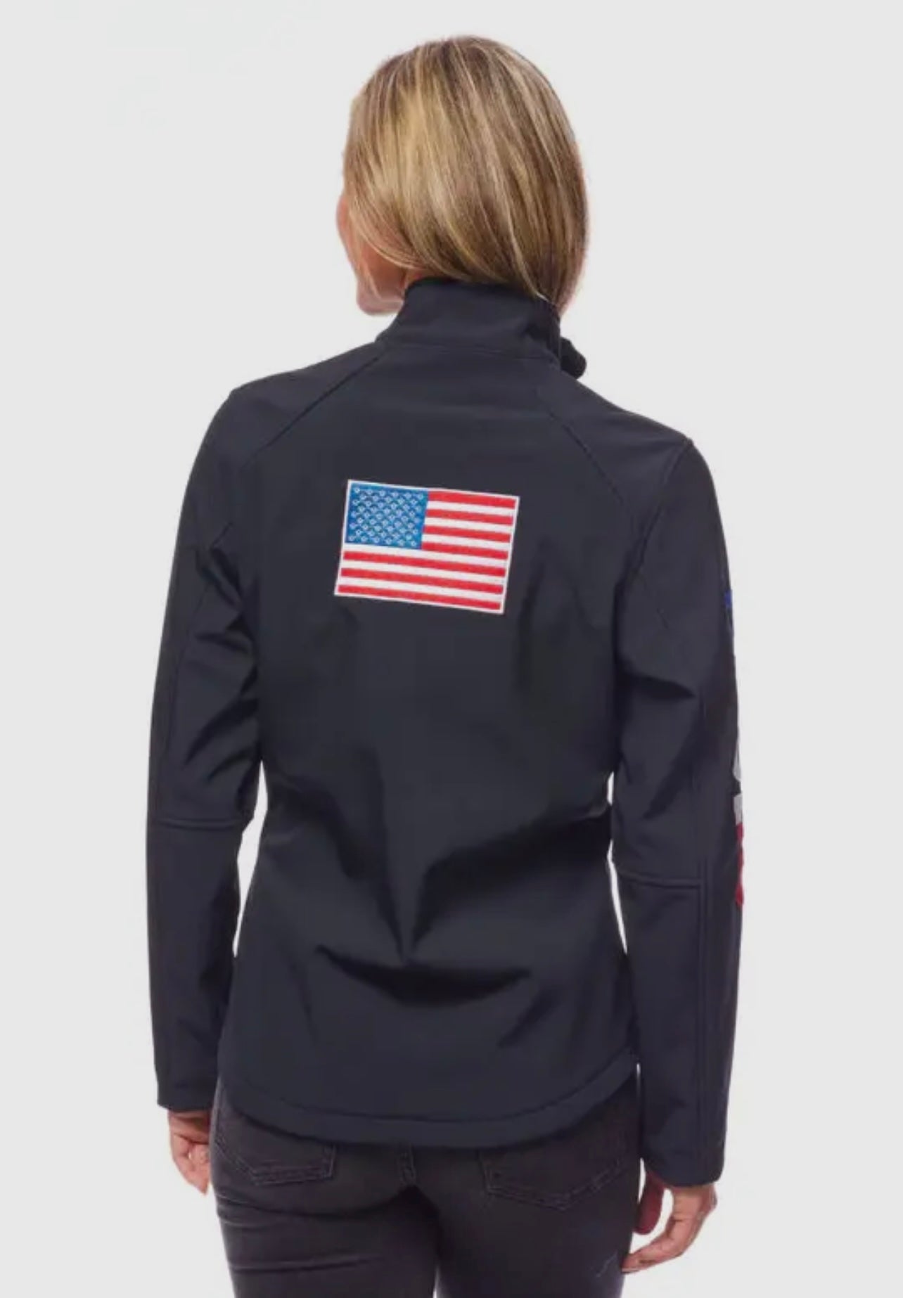 Women's Softshell Rodeo Embroidery
Fleece-Lined Jackets USA