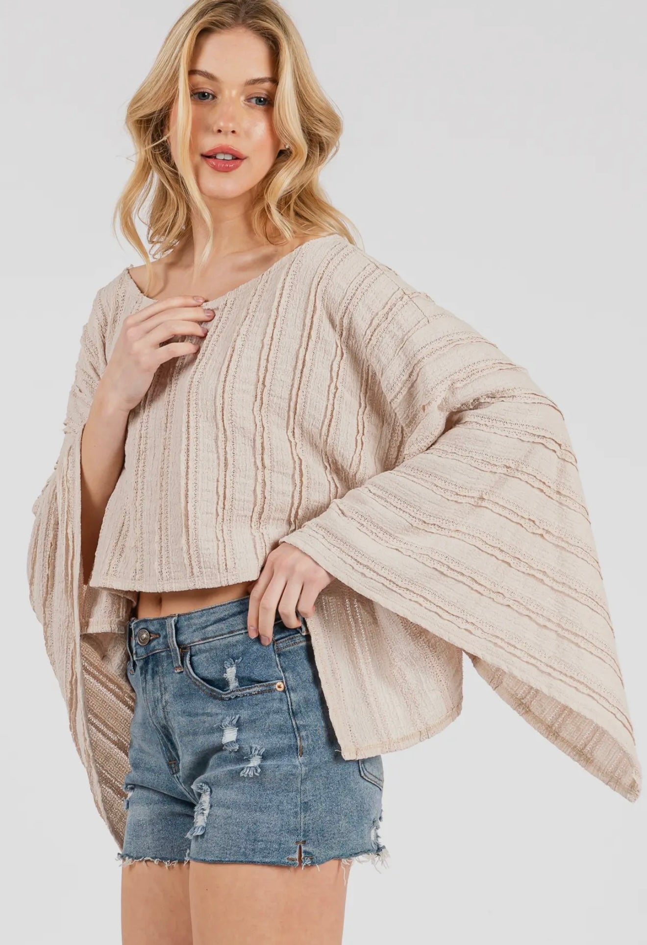 Kimono Long Sleeve Top