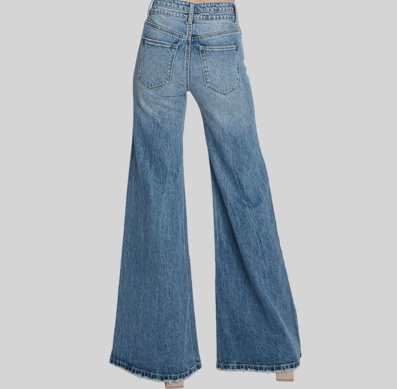 Petra153 High Waisted Comfort
Stretch Vintage Wide Leg