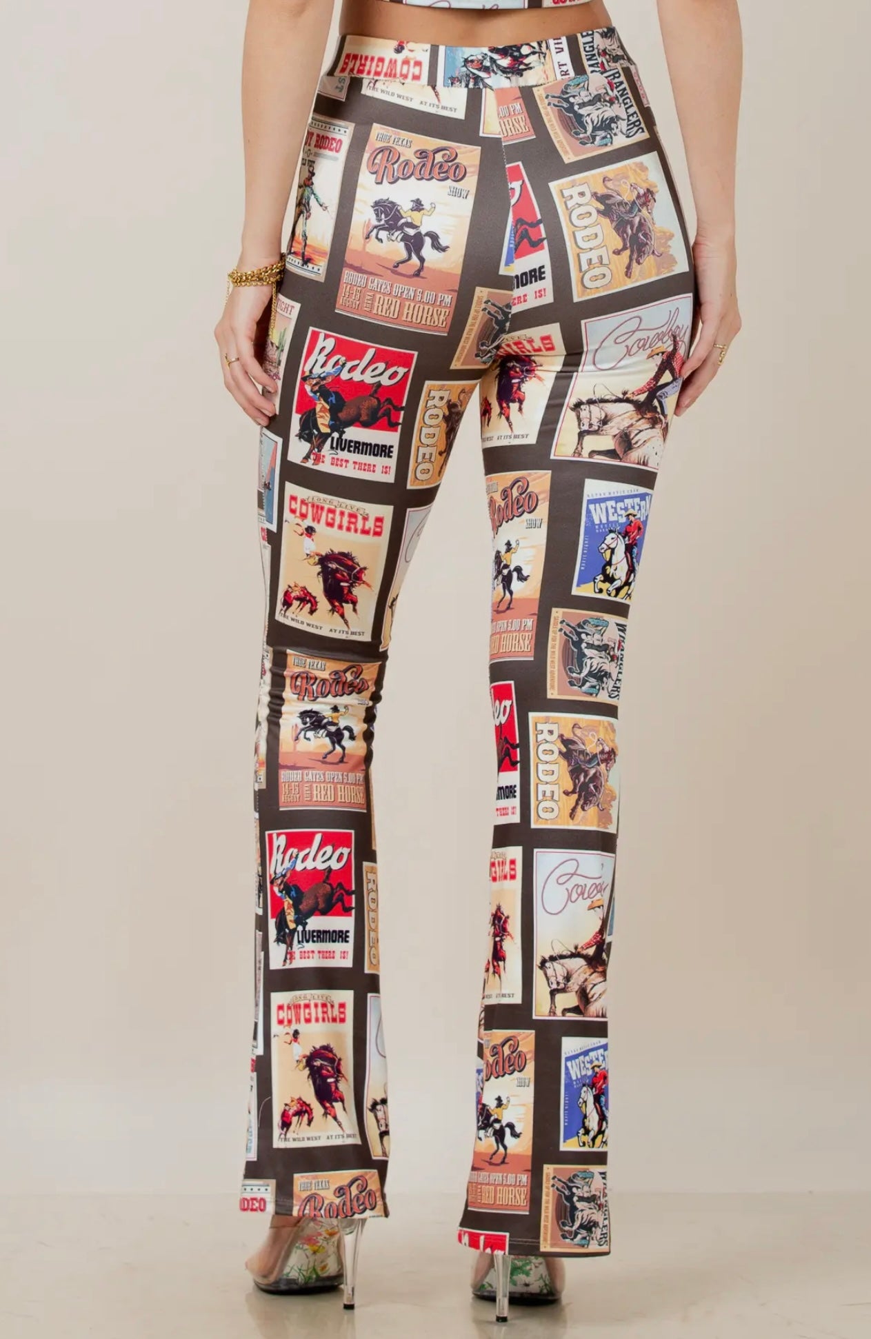 Western Hold On Stamps
Print Pants