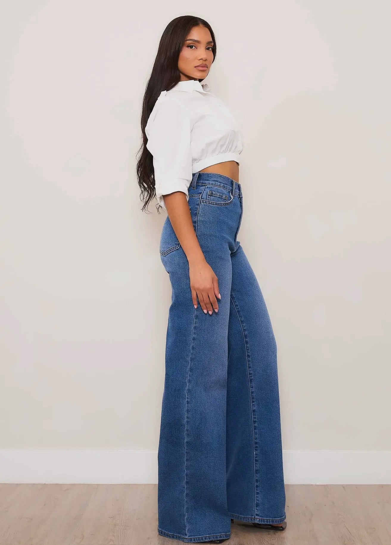 Wide Leg - Rigid with Comfort Stretch