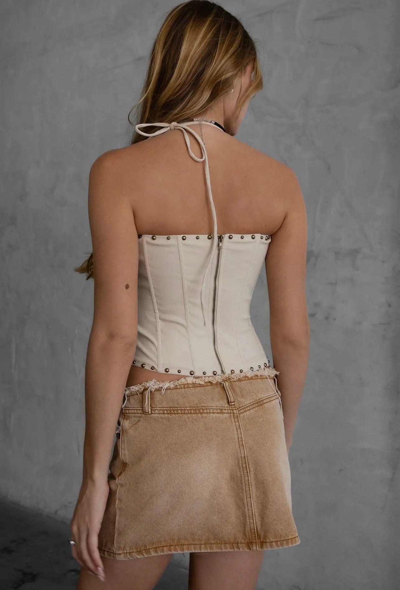 Raelynn Embroidered Western
Corset Top