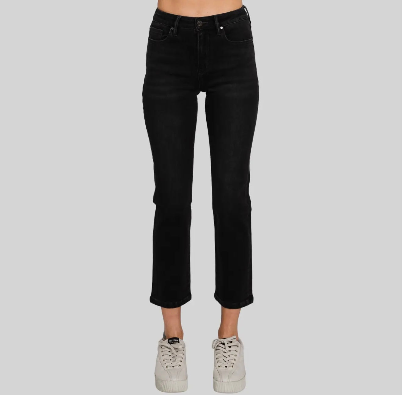 Petra153 High Rise Stretch Slim
Straight Jeans