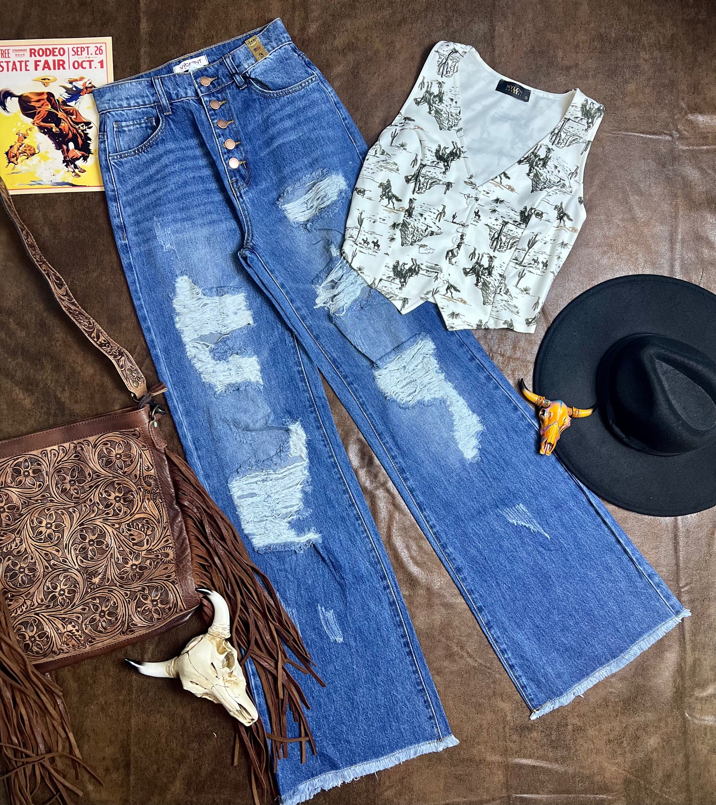 Baller Wide Jeans