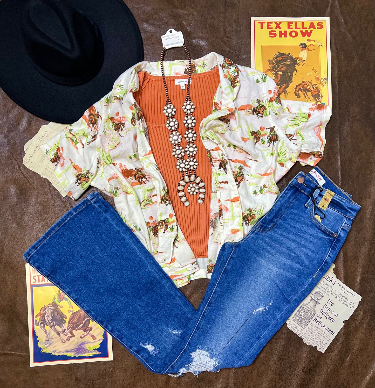 Nicks Flare Jeans
