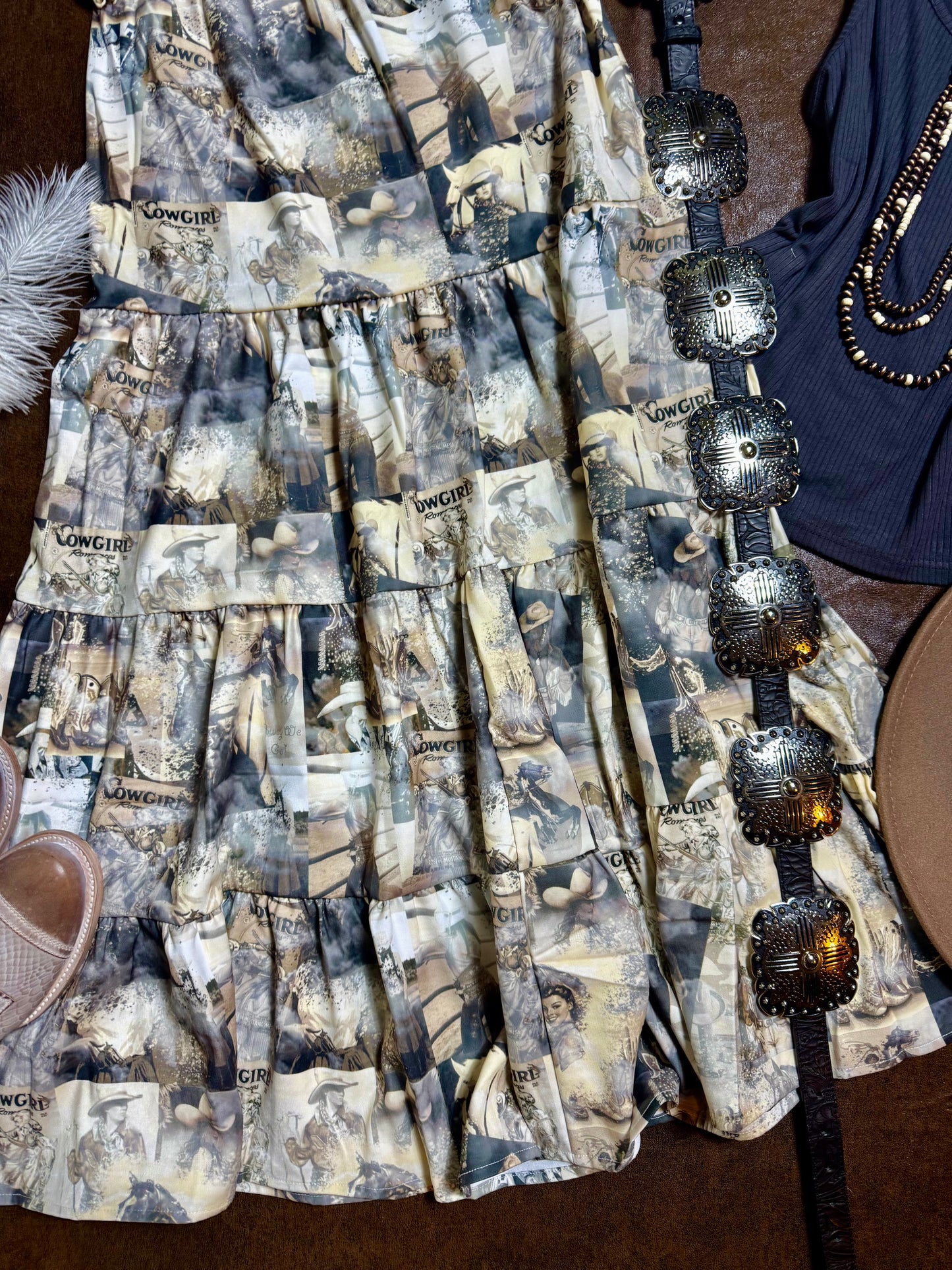 Vintage Cowgirl Skirt