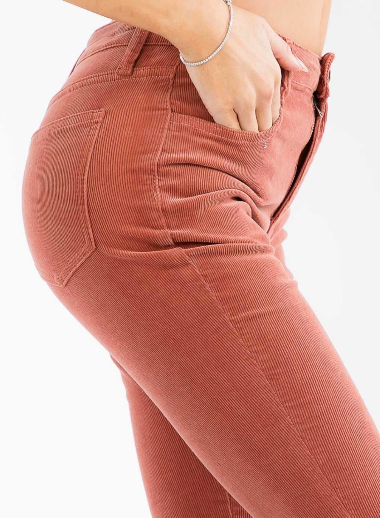 Mauve Corduroy Bells