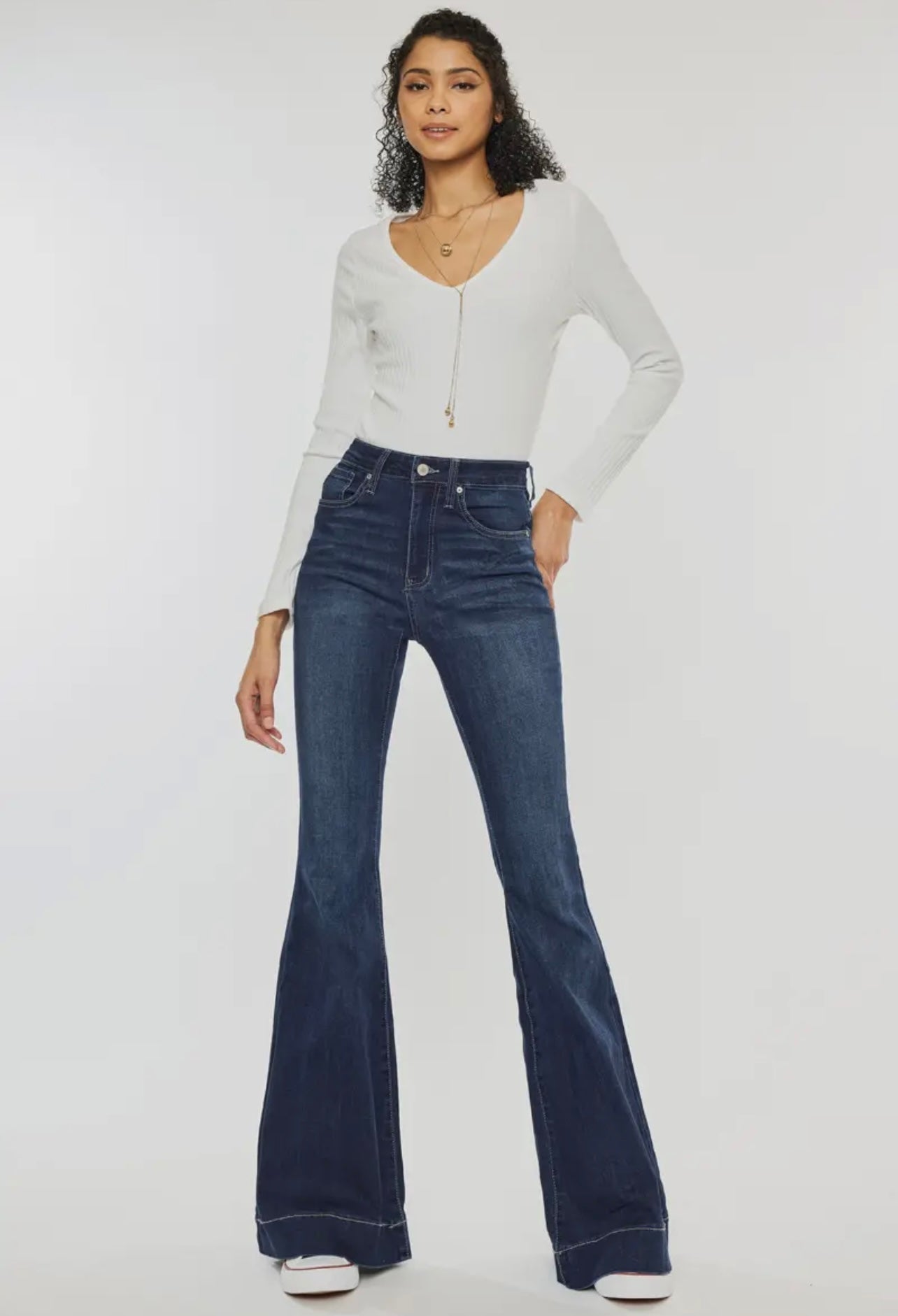 KANCAN HIGH RISE SUPER FLARE JEANS