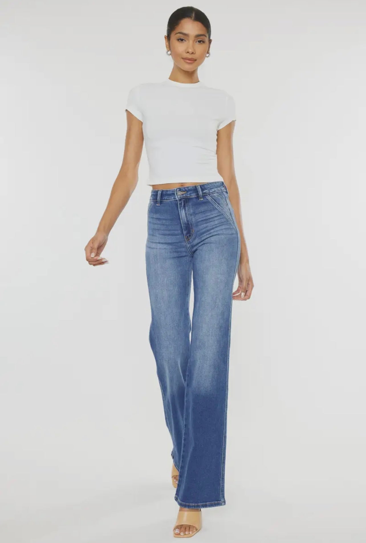 KANCAN ULTRA HIGH RISE HOLLY FLARE JEANS