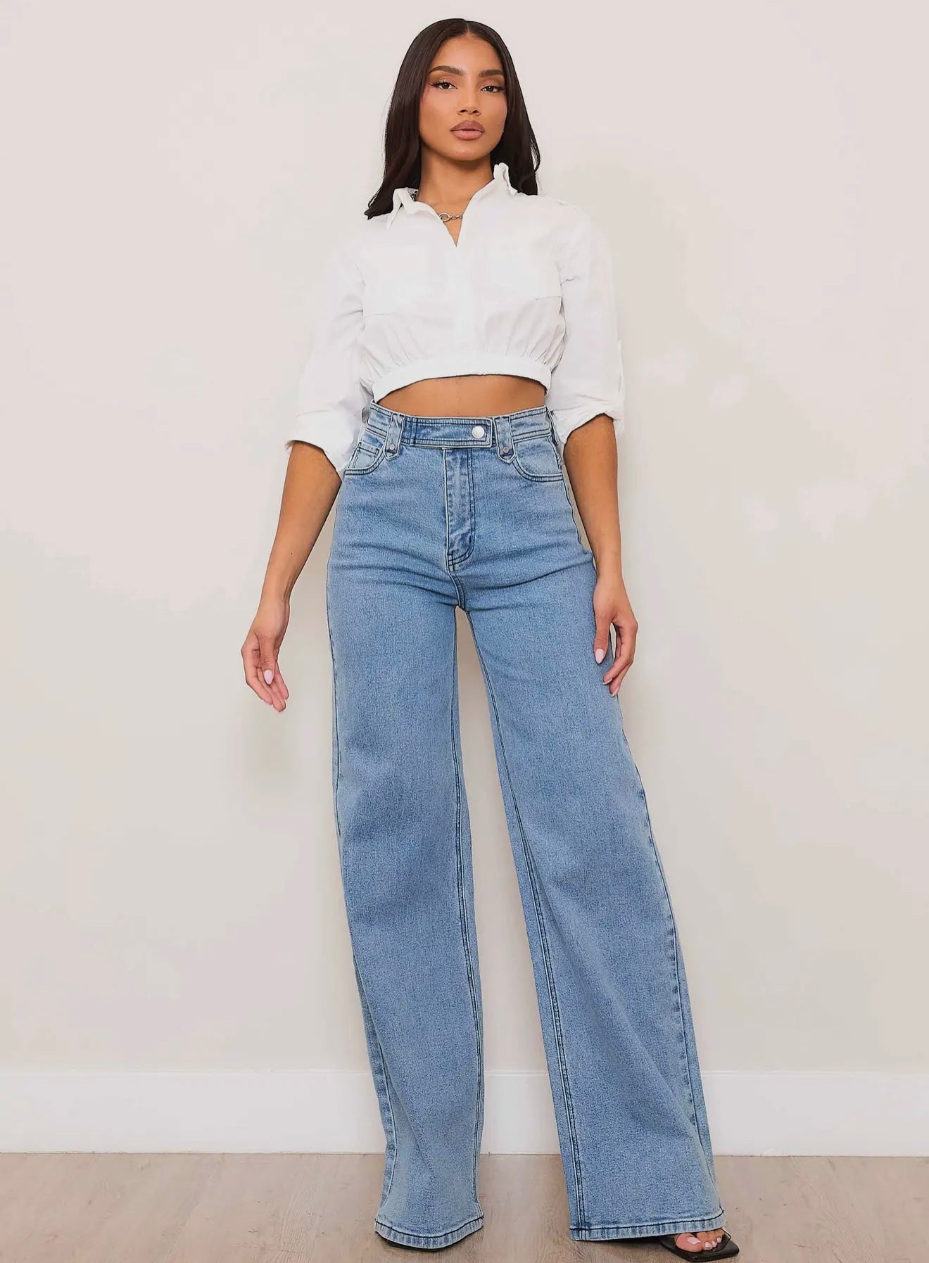 The Hayes Wide Leg - Rigid with Comfort Stretch Jeans