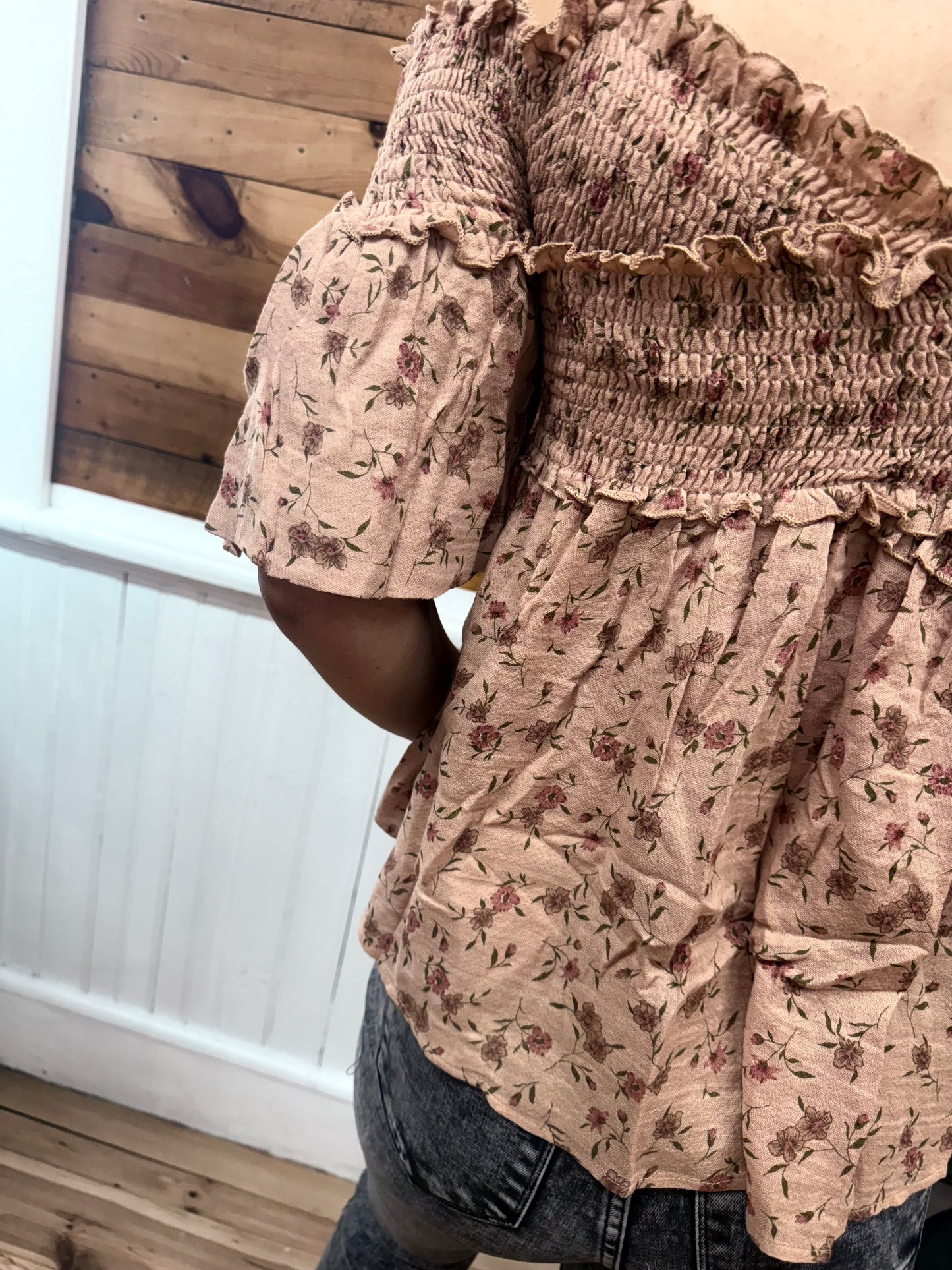 The Bella off the shoulder top