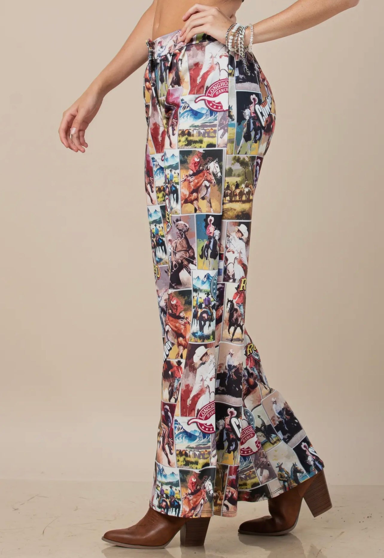 Milly Western Rodeo Print
Slack Pants