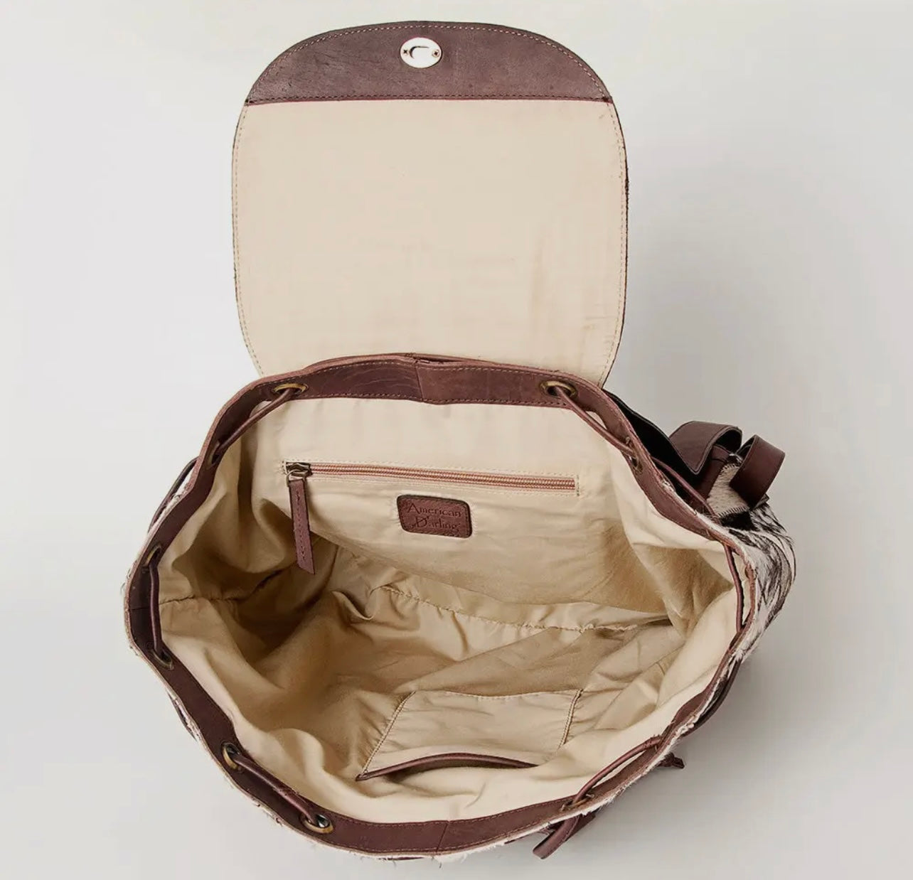 American Darling Western Charm Genuine Leather Backpack