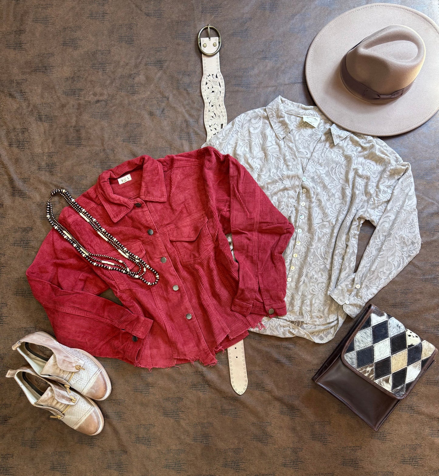 Red Corduroy Jacket