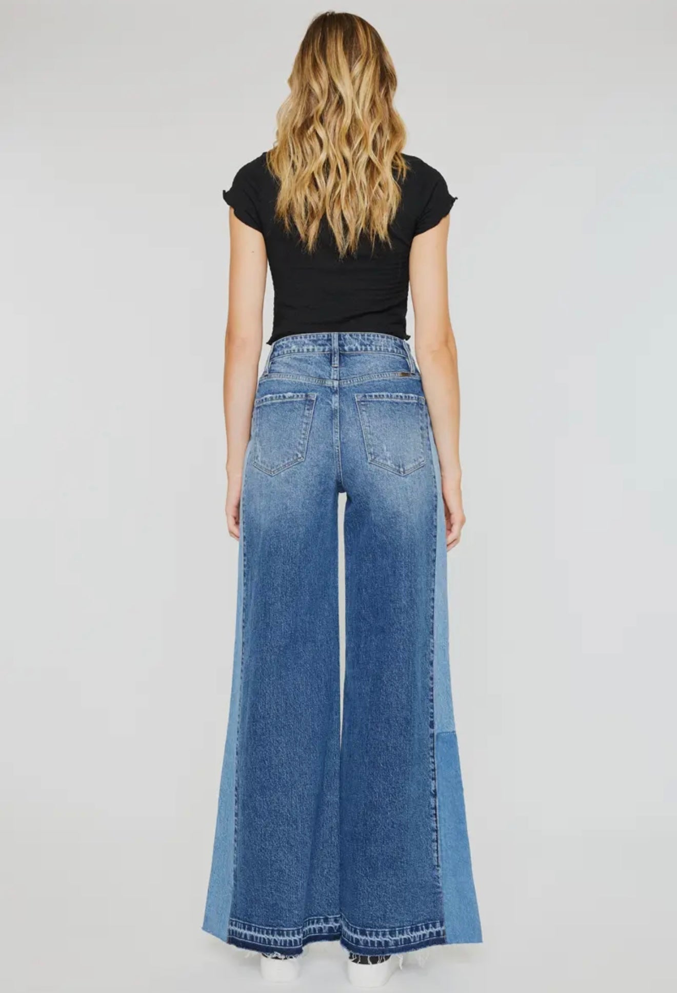 Kancan High Rise Wide Leg Jeans