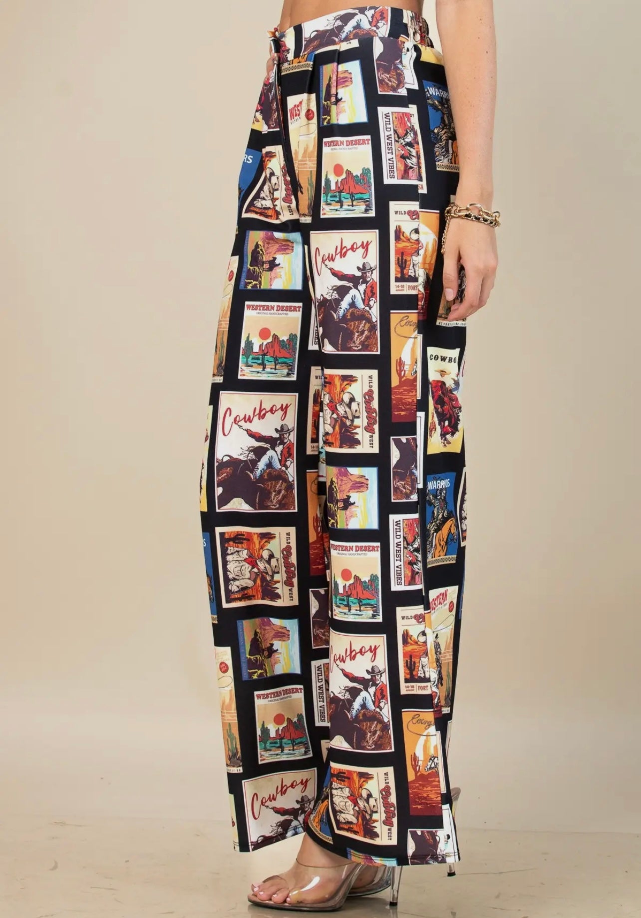 Western Cowboy Stamps
Print Slack Pants