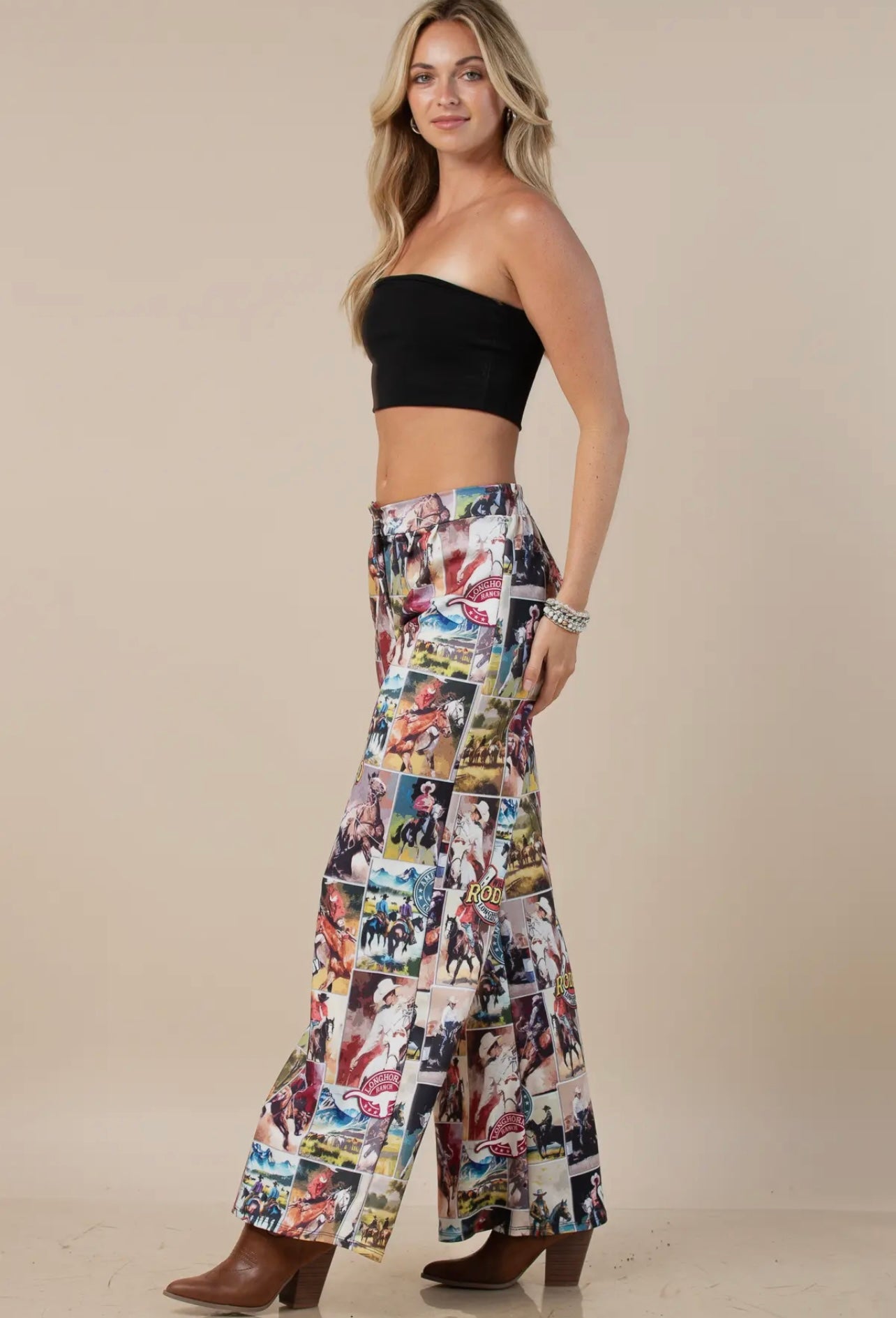 Milly Western Rodeo Print
Slack Pants