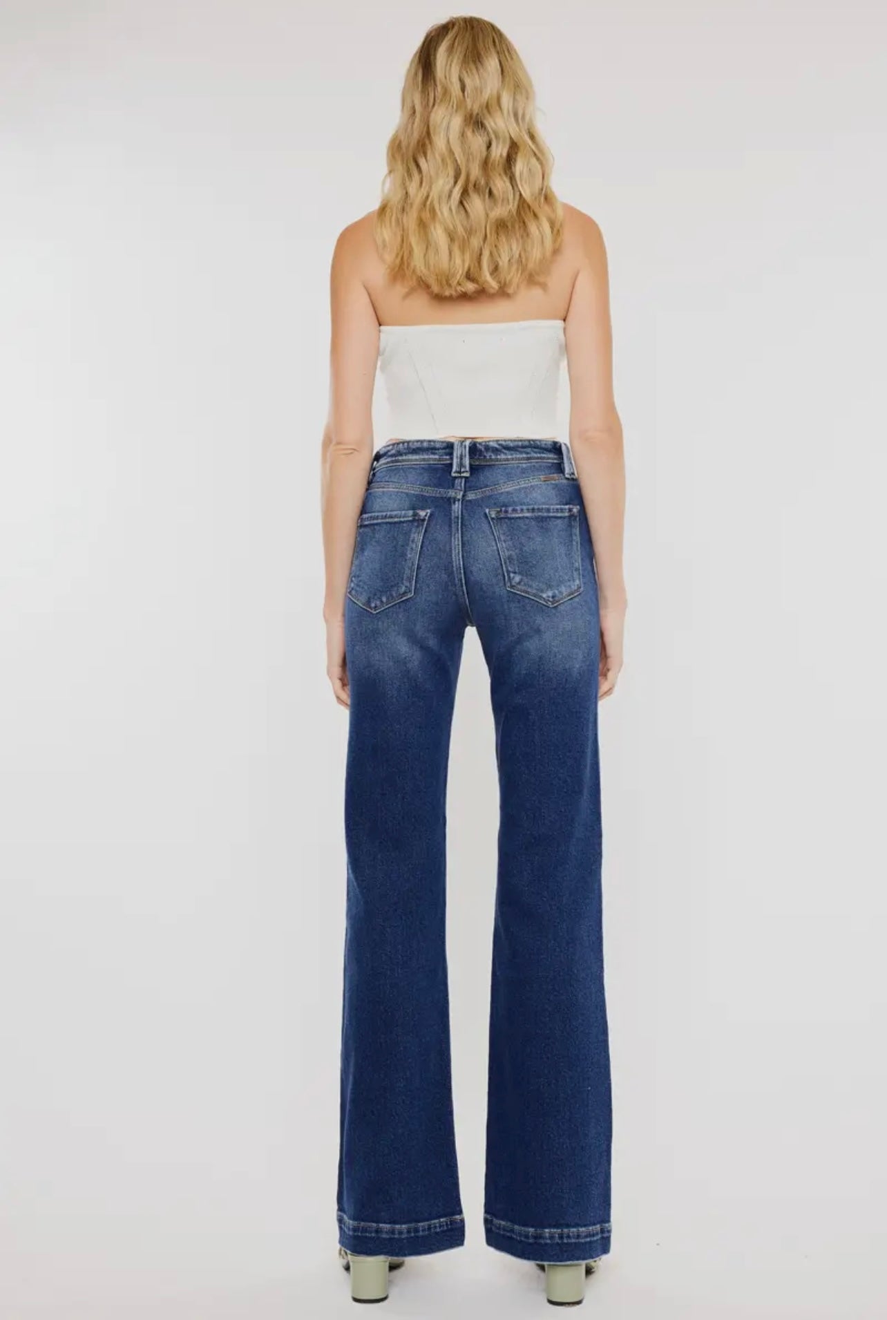 KANCAN HIGH RISE FLARE JEANS