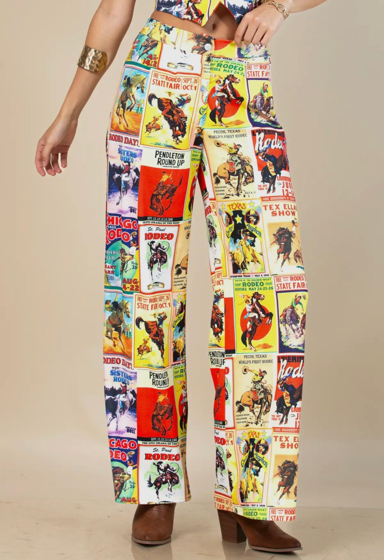 Norma Cowboy Assorted
Post Print Slack Pants