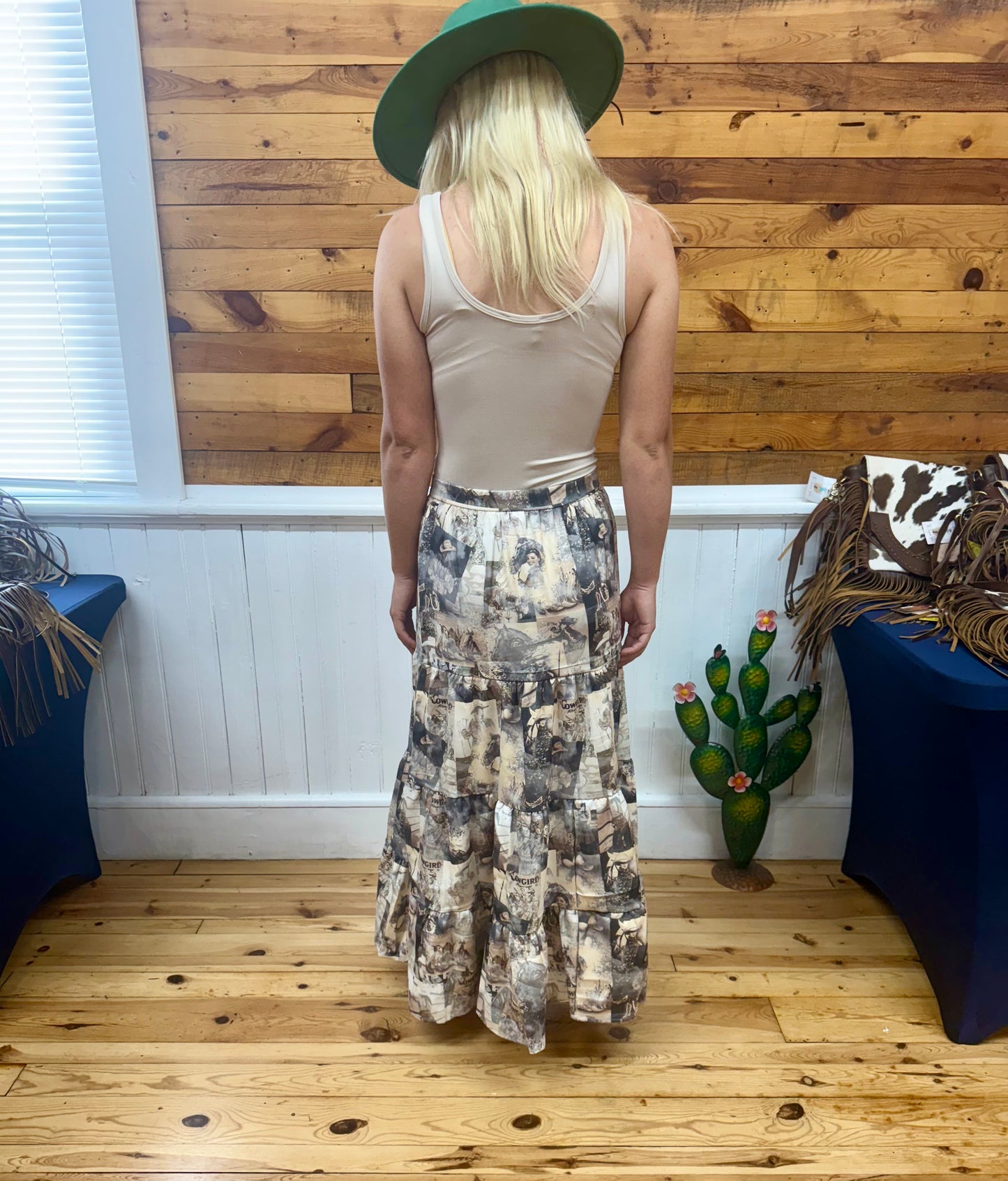 Vintage Cowgirl Skirt