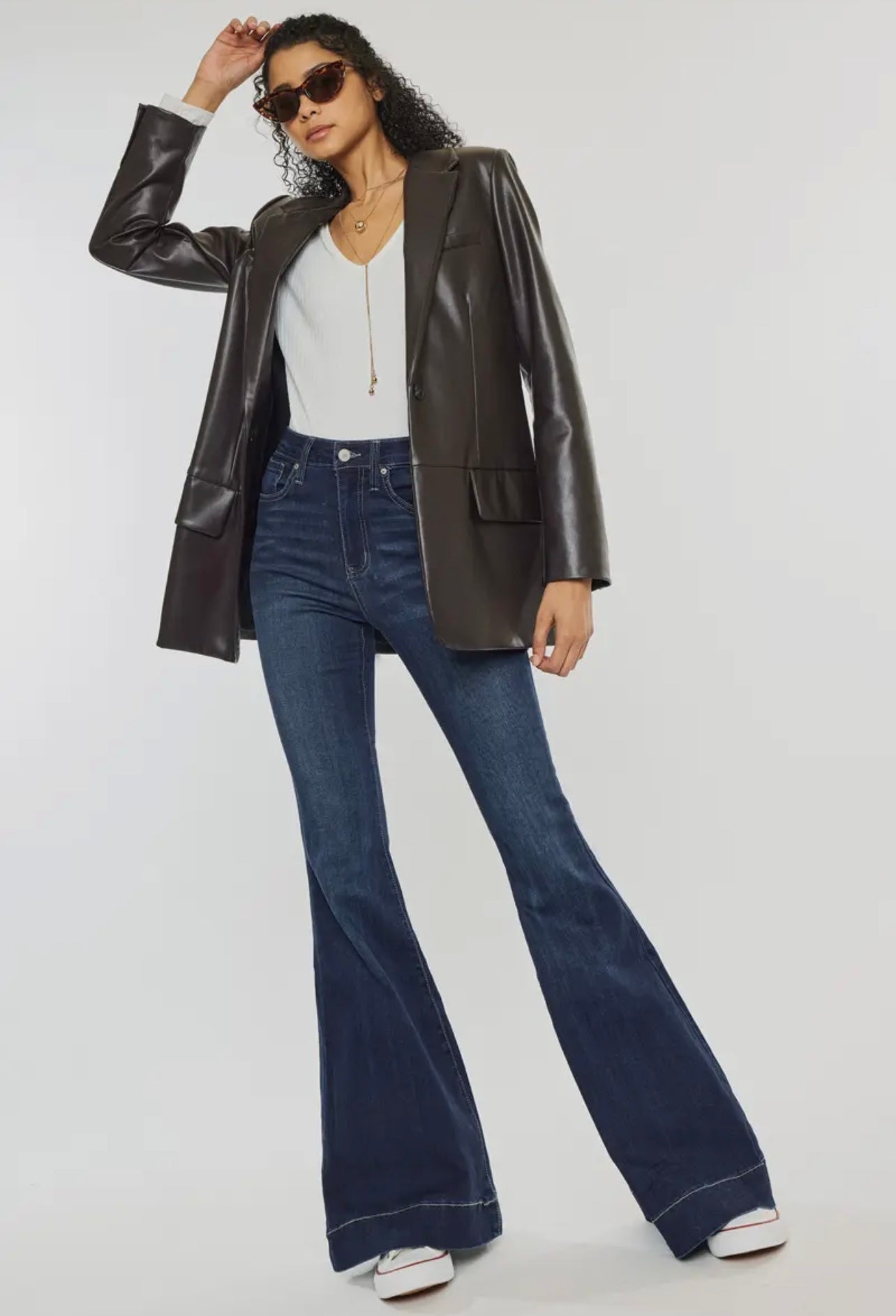 KANCAN HIGH RISE SUPER FLARE JEANS