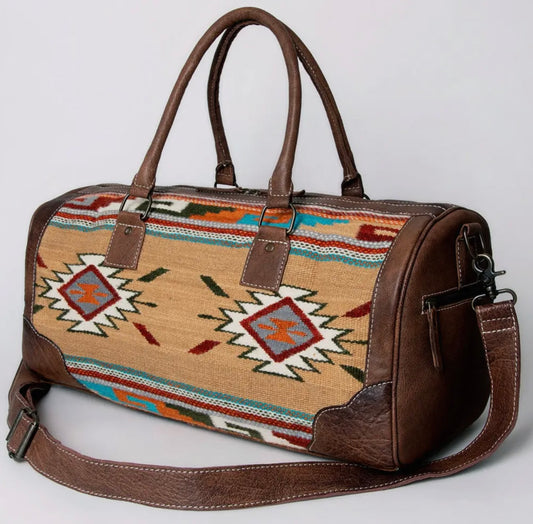 American Darling Duffel Genuine Western Leather Women Bag