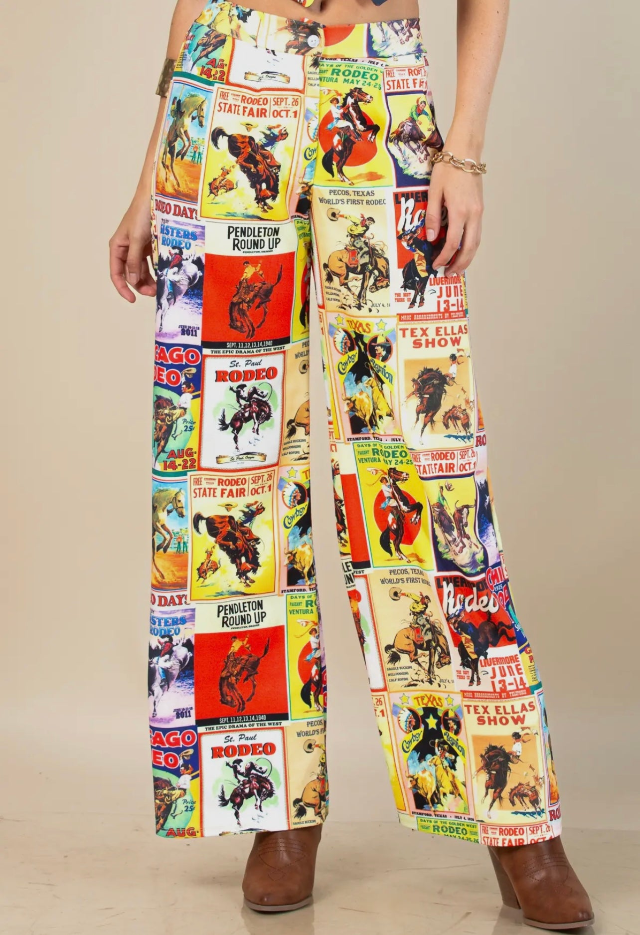 Norma Cowboy Assorted
Post Print Slack Pants