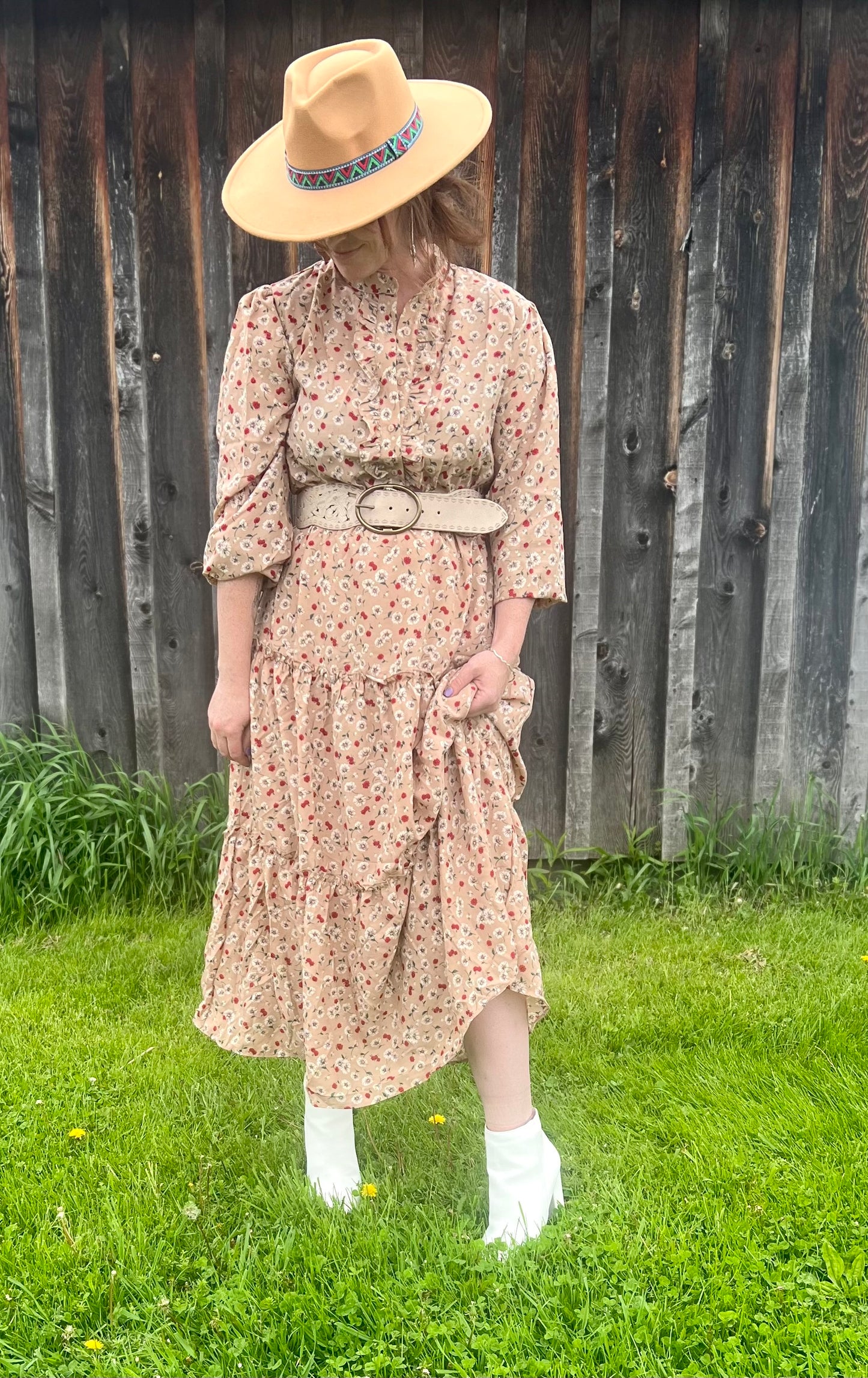 The Ranchers Wife Floral Dress