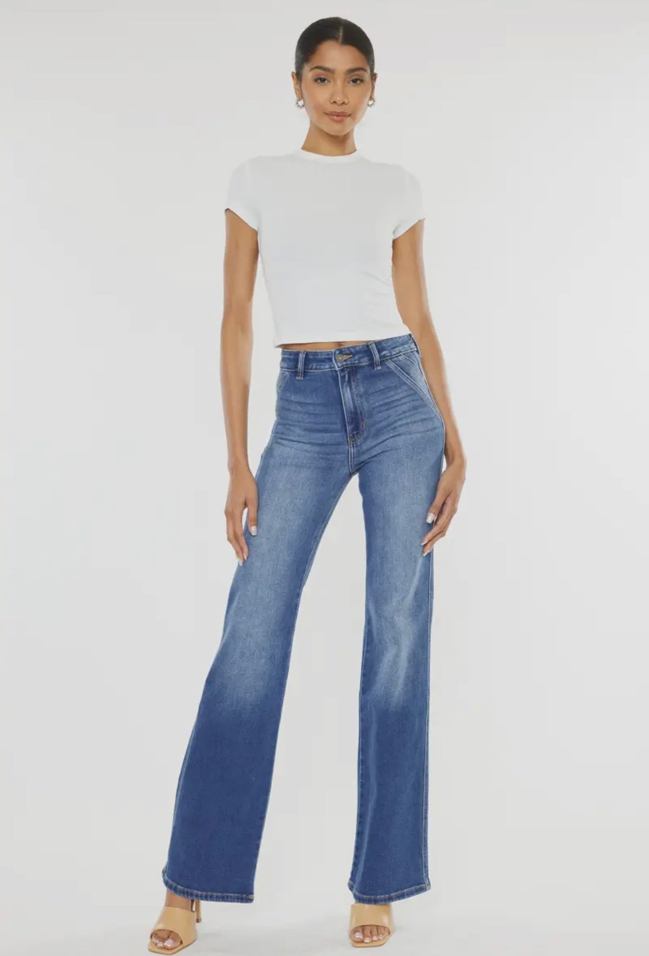 KANCAN ULTRA HIGH RISE HOLLY FLARE JEANS