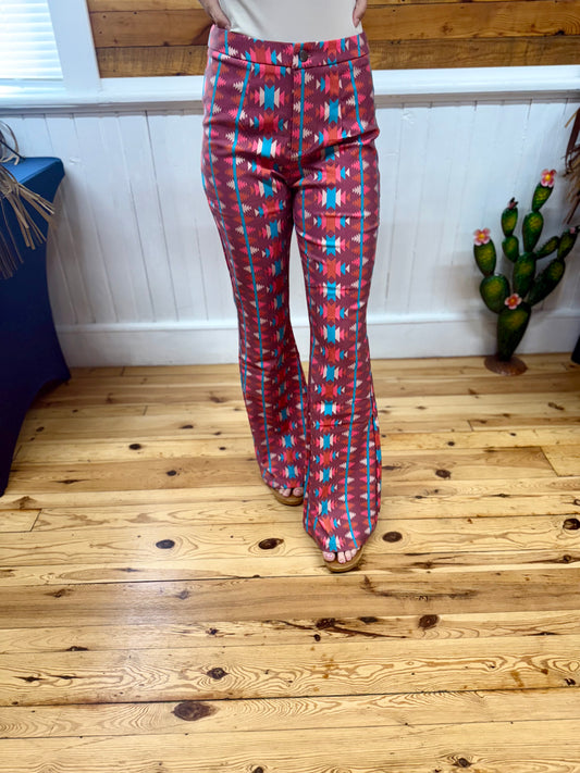 Stopping the Show Aztec Pants