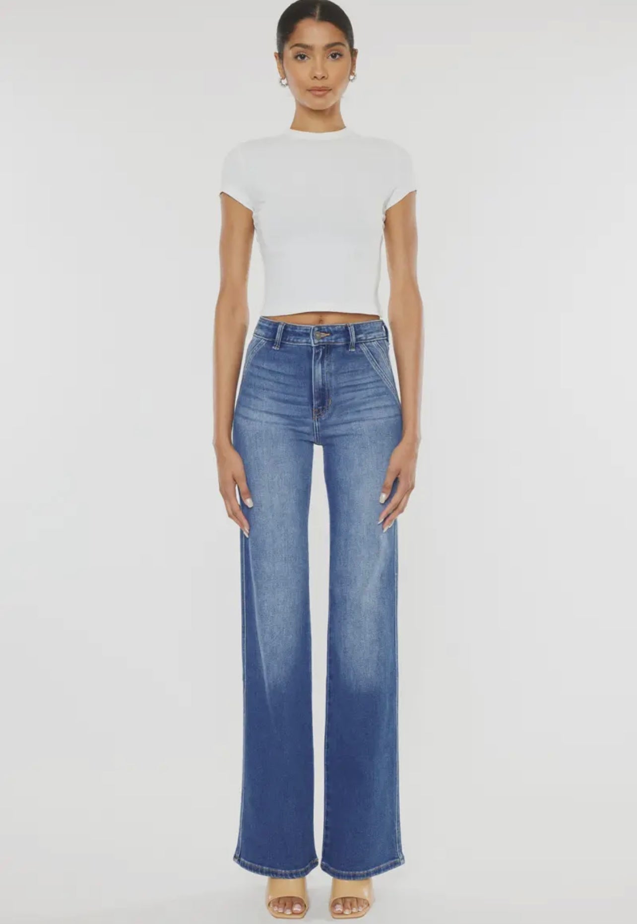 KANCAN ULTRA HIGH RISE HOLLY FLARE JEANS