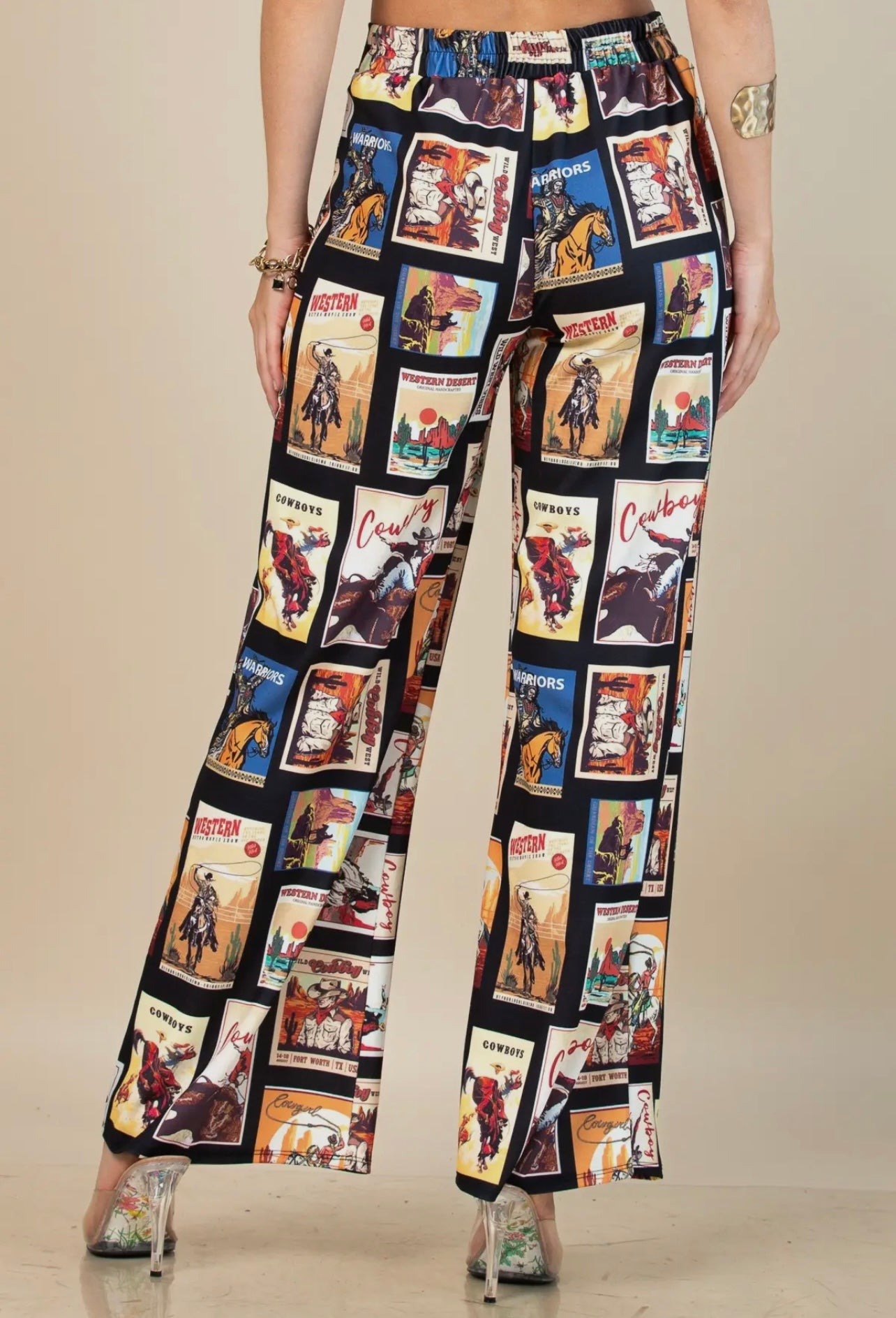 Western Cowboy Stamps
Print Slack Pants