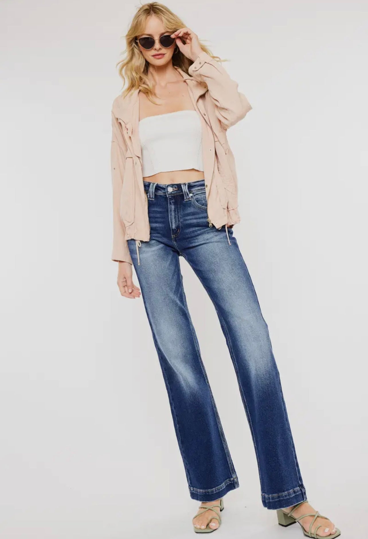 KANCAN HIGH RISE FLARE JEANS