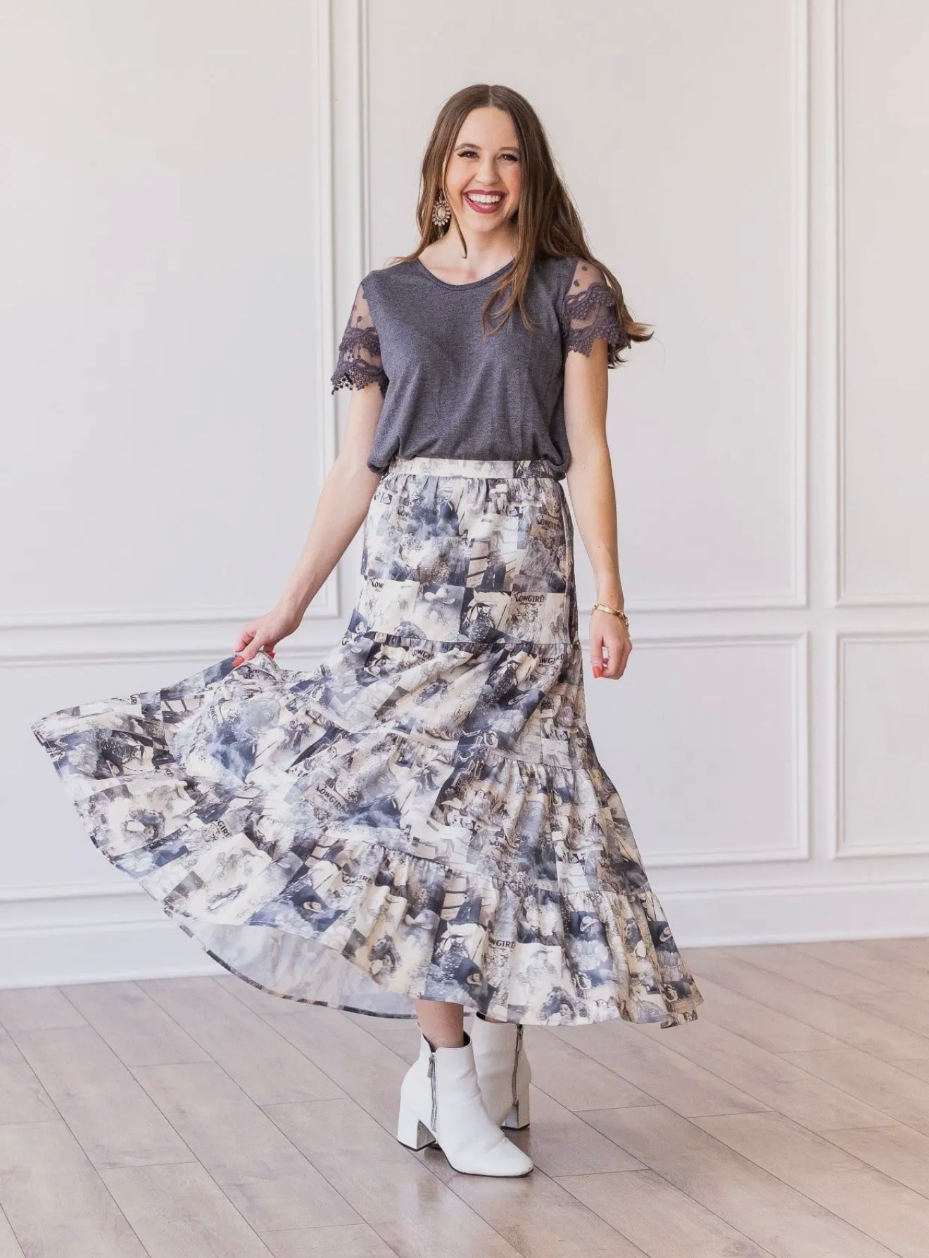 Vintage Cowgirl Skirt