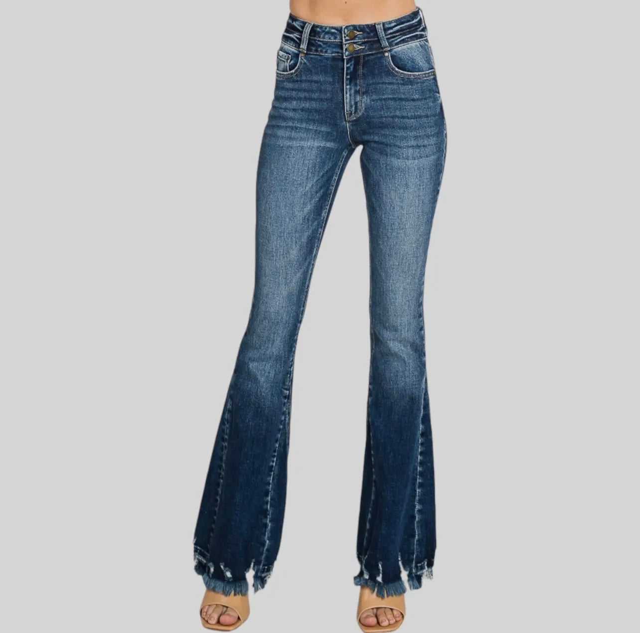 Petra153 High Rise
Stretch Flare Jeans