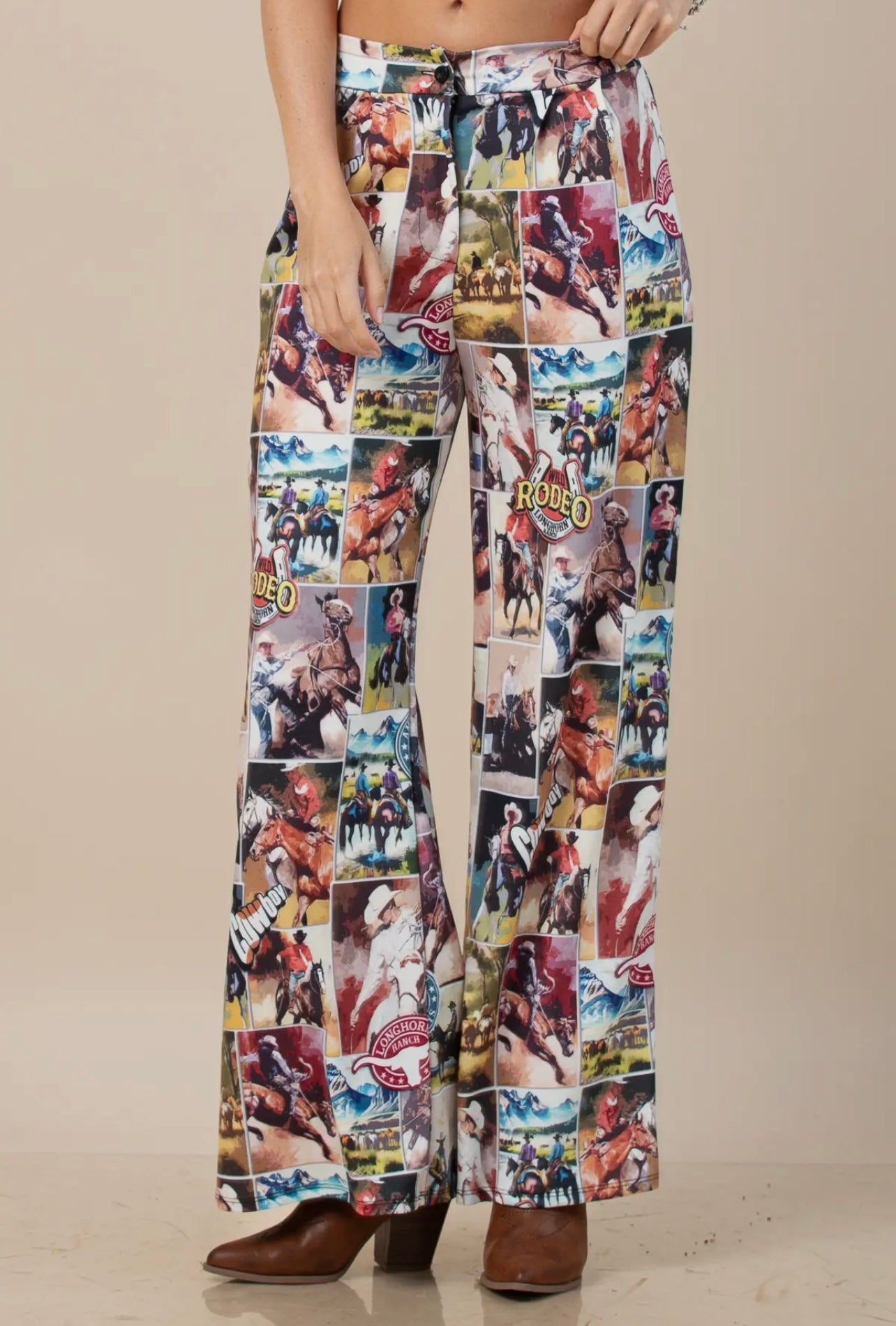 Milly Western Rodeo Print
Slack Pants