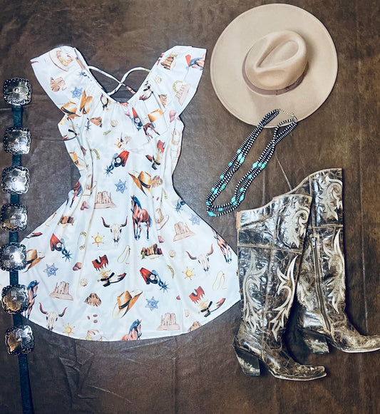 Tilly Sheriff Light Spur
Shoes Print Sundress