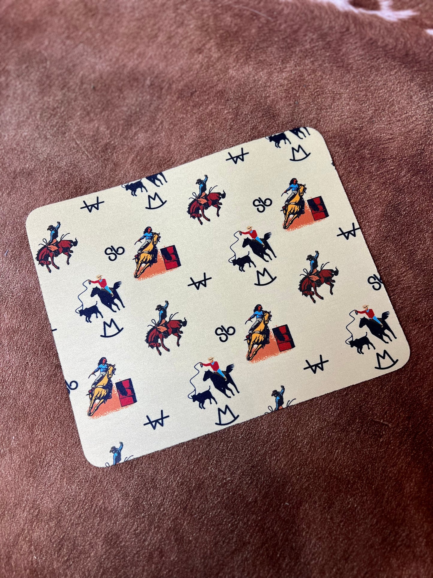 Vintage Cowboy Mouse Pad