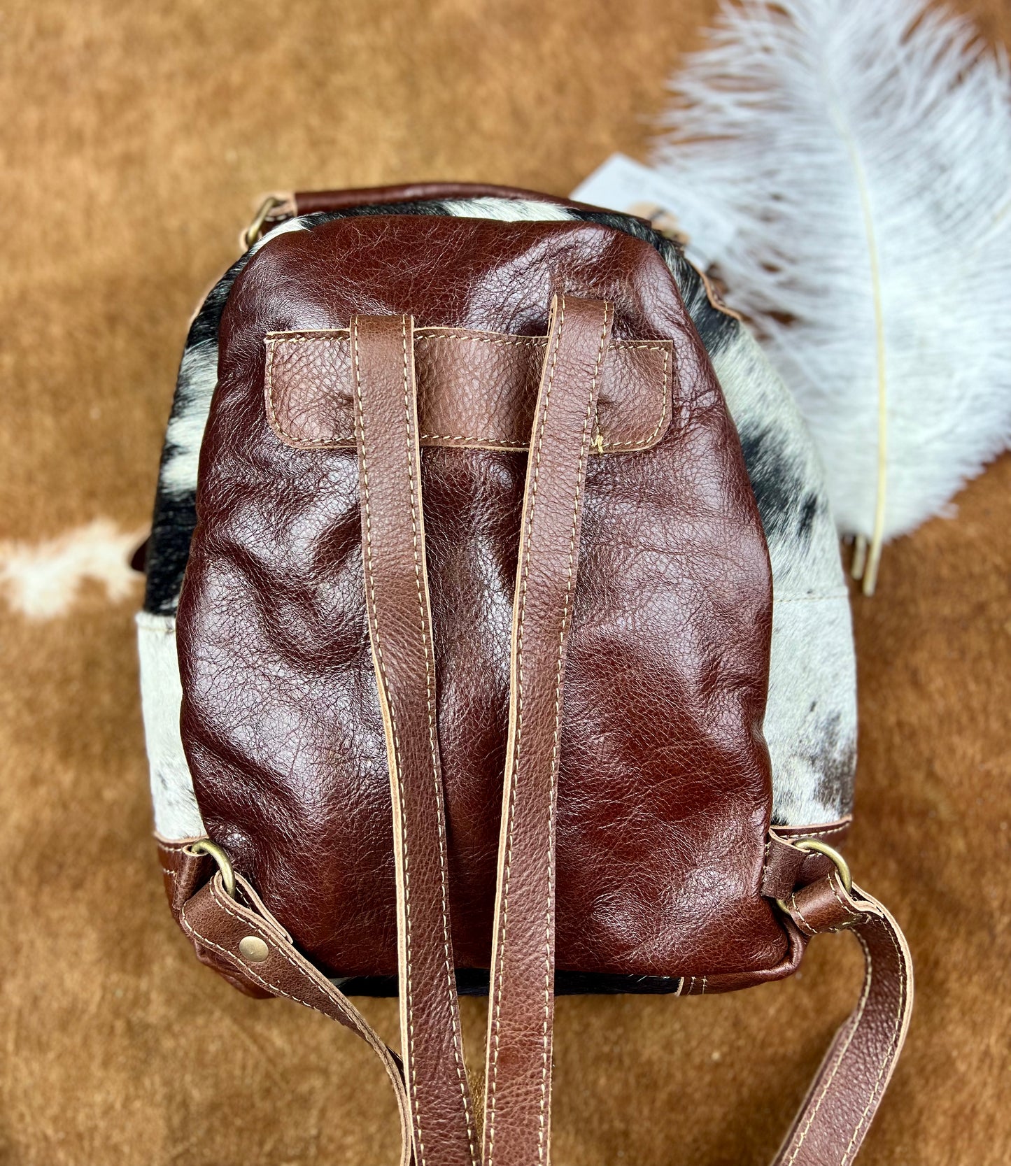 COMPACT HAIRON BACKPACK BAG MYRA