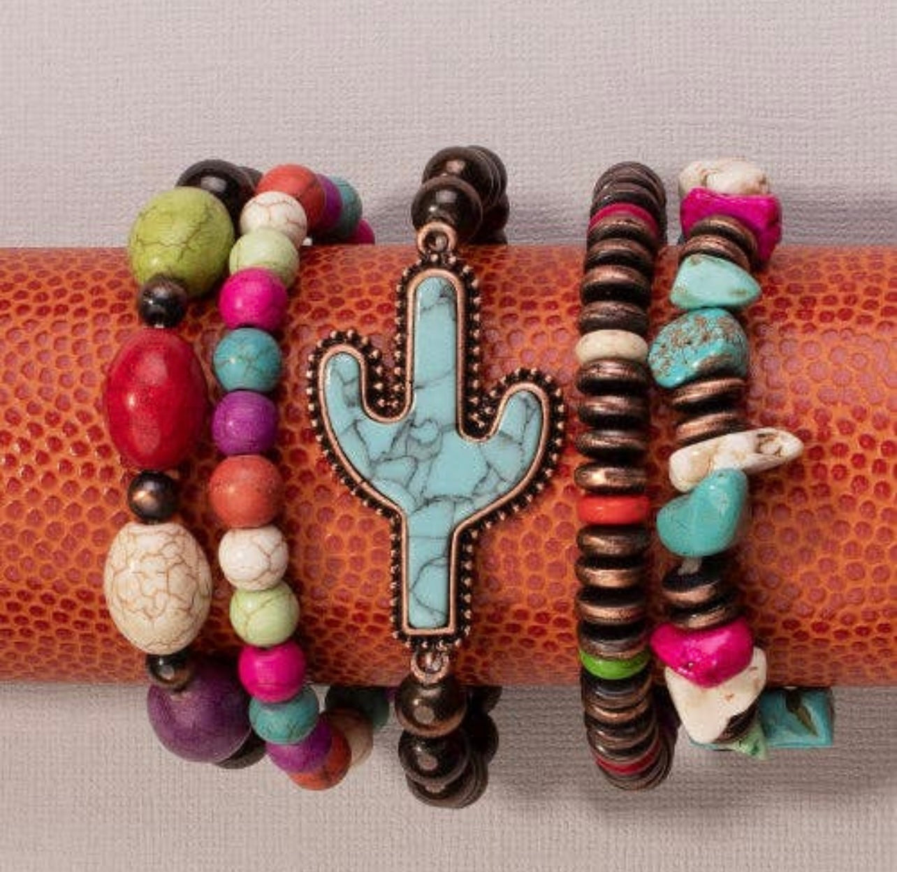 Cactus Bracelet Set